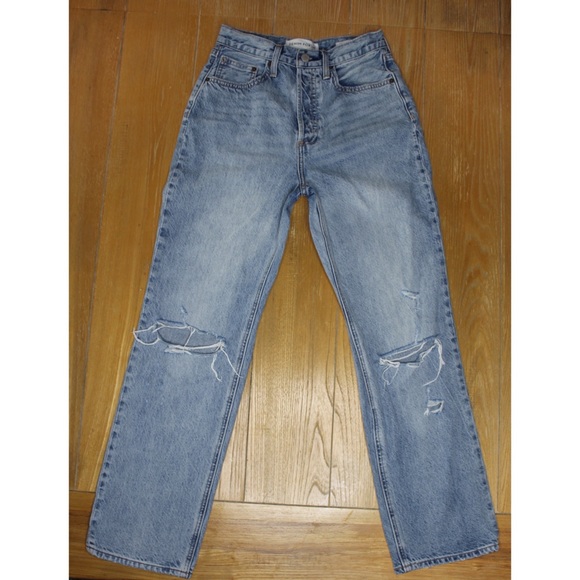 Distressed High Rise Mom Jean Bundle Lot l&M Black Label Denim Forum 25 1 - Picture 9 of 15